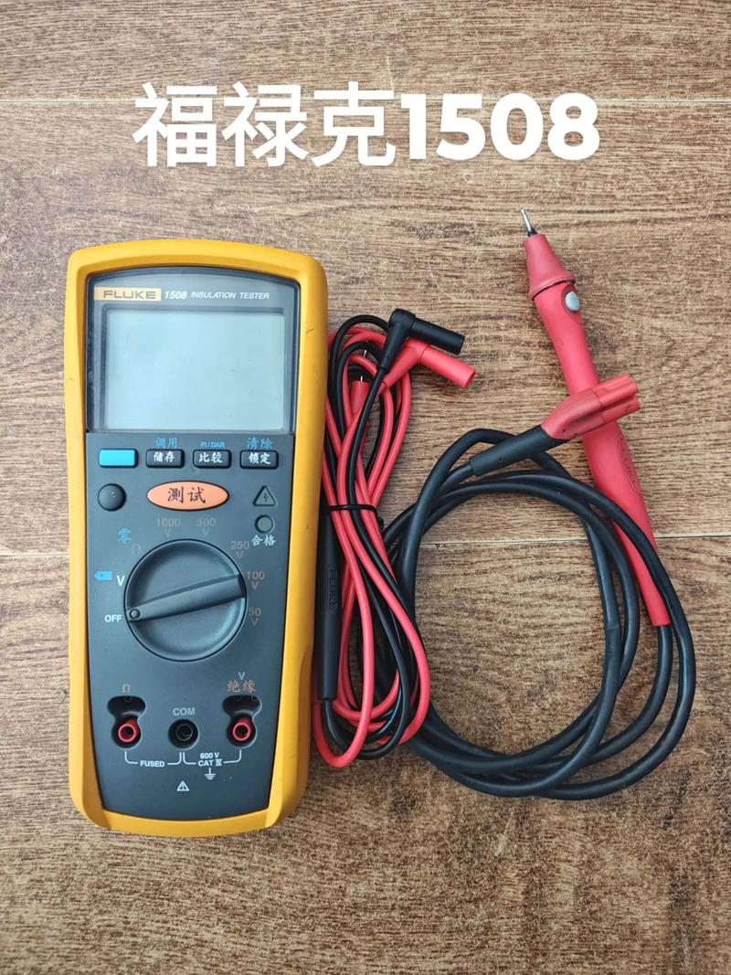 福禄克1508.#仪器仪表 #万用表 #兆欧表 #新能源汽车 - 抖音